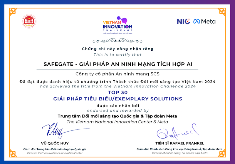 Top 30 giải pháp tiêu biểu chương trình Thách thức đổi mới sáng tạo Việt Nam 2024